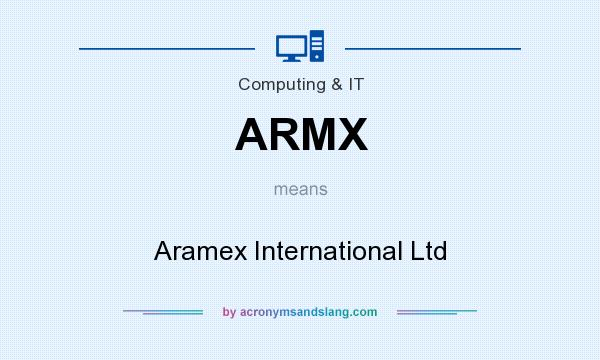 What does ARMX mean? It stands for Aramex International Ltd