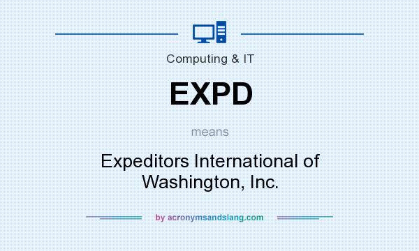 What does EXPD mean? It stands for Expeditors International of Washington, Inc.