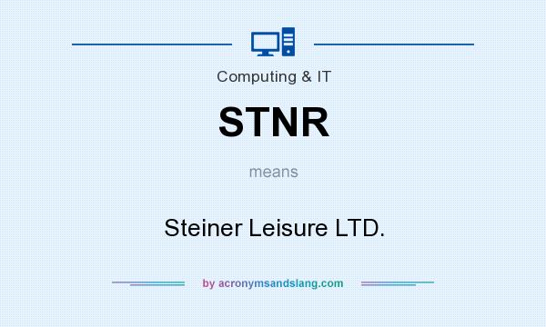 What does STNR mean? It stands for Steiner Leisure LTD.