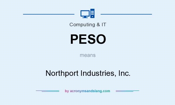 What does PESO mean? It stands for Northport Industries, Inc.