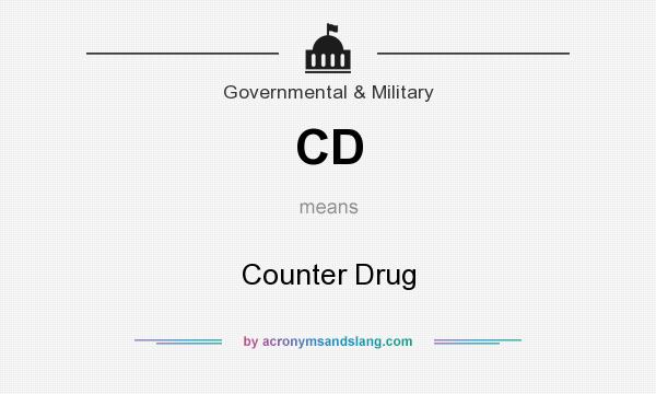 What does CD mean? It stands for Counter Drug
