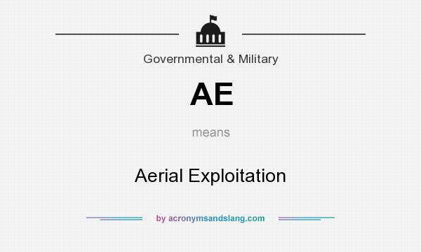 What does AE mean? It stands for Aerial Exploitation