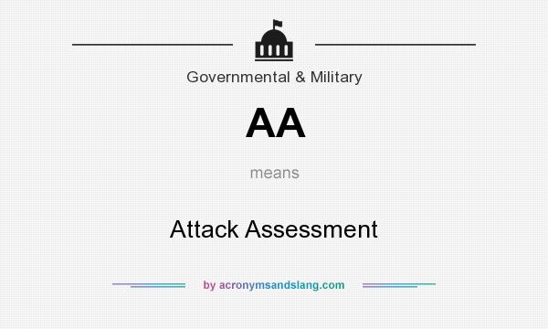 What does AA mean? It stands for Attack Assessment