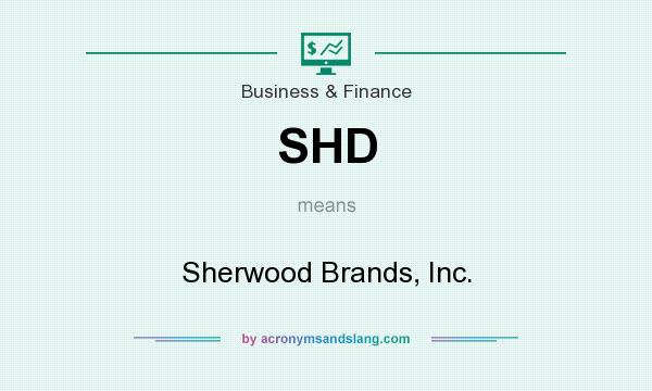 What does SHD mean? It stands for Sherwood Brands, Inc.