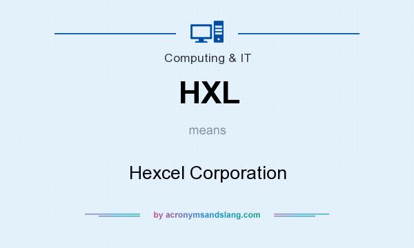 What does HXL mean? It stands for Hexcel Corporation