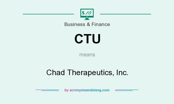 What does CTU mean? It stands for Chad Therapeutics, Inc.