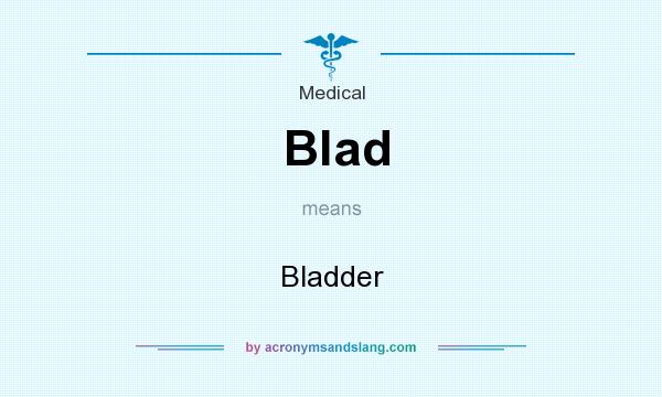 What does Blad mean? It stands for Bladder