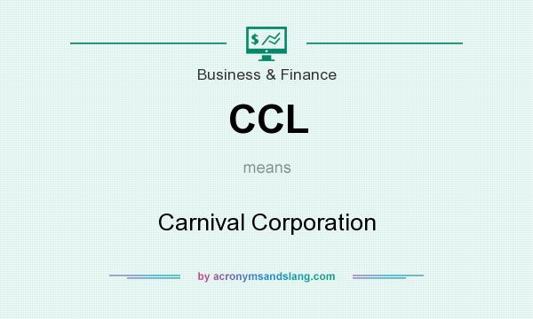 What does CCL mean? It stands for Carnival Corporation