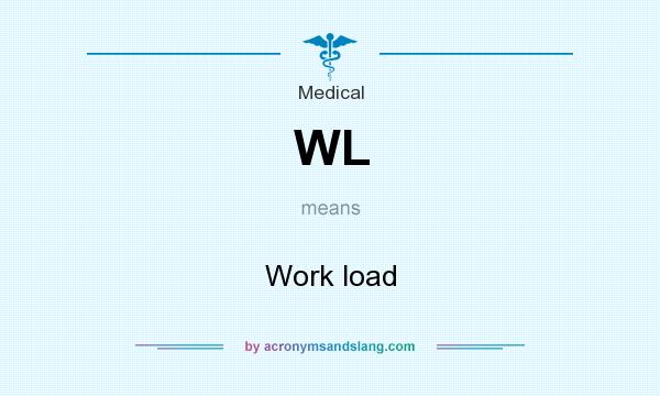 What does WL mean? It stands for Work load
