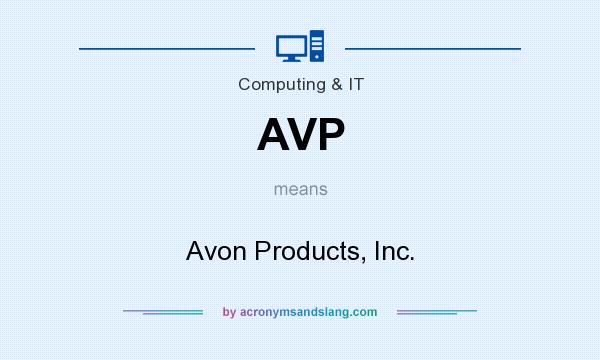 What does AVP mean? It stands for Avon Products, Inc.
