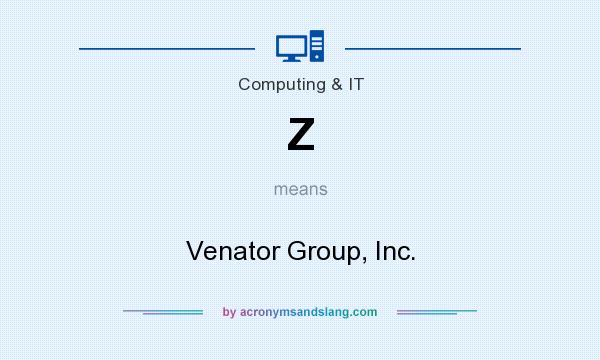 What does Z mean? It stands for Venator Group, Inc.