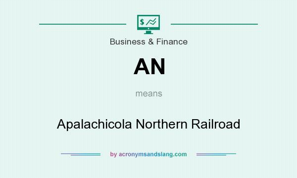 What does AN mean? It stands for Apalachicola Northern Railroad