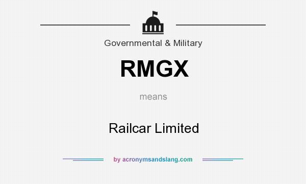 What does RMGX mean? It stands for Railcar Limited