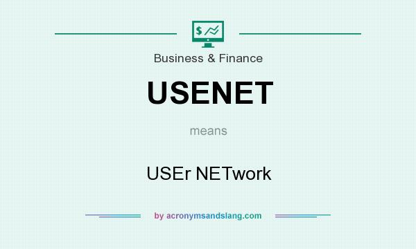What does USENET mean? It stands for USEr NETwork