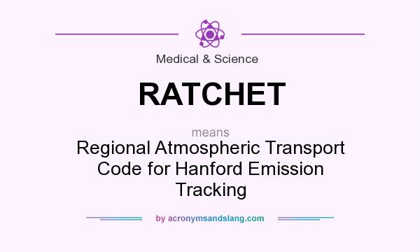 What does RATCHET mean? It stands for Regional Atmospheric Transport Code for Hanford Emission Tracking