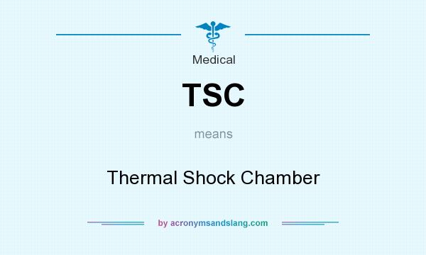 What does TSC mean? It stands for Thermal Shock Chamber