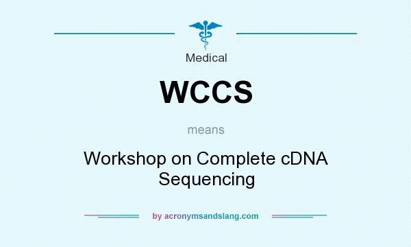 What does WCCS mean? It stands for Workshop on Complete cDNA Sequencing