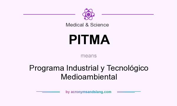 What does PITMA mean? It stands for Programa Industrial y Tecnológico Medioambiental