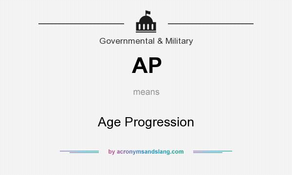 What does AP mean? It stands for Age Progression