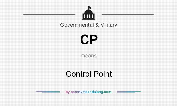What does CP mean? It stands for Control Point