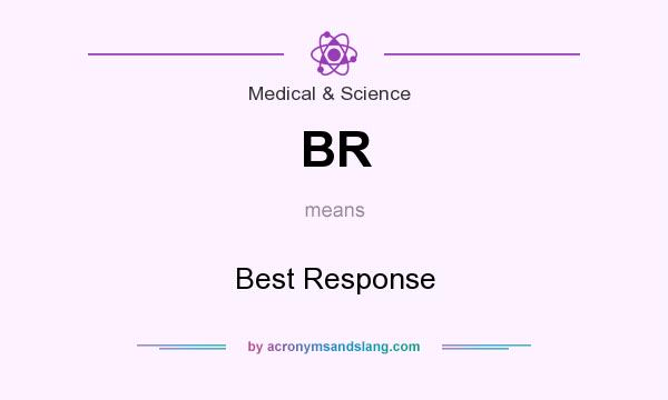 What does BR mean? It stands for Best Response