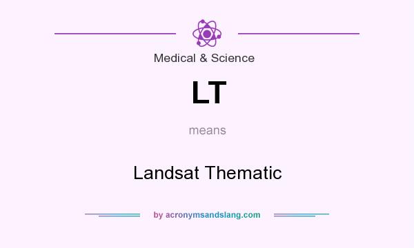 What does LT mean? It stands for Landsat Thematic