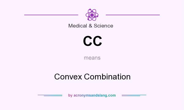 What does CC mean? It stands for Convex Combination