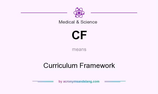 What does CF mean? It stands for Curriculum Framework