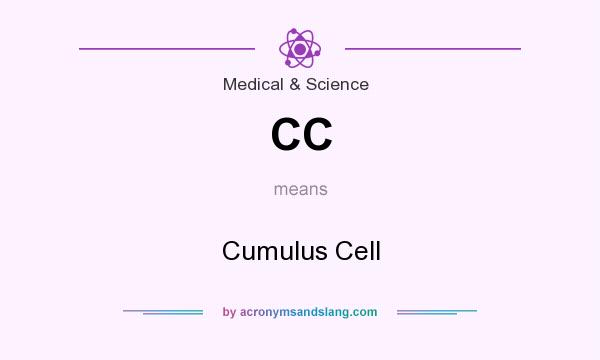 What does CC mean? It stands for Cumulus Cell