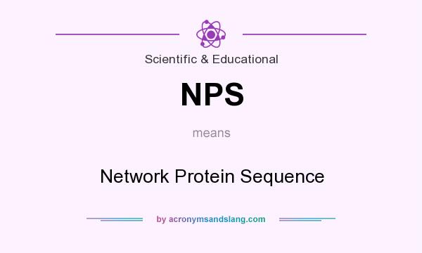 What does NPS mean? It stands for Network Protein Sequence