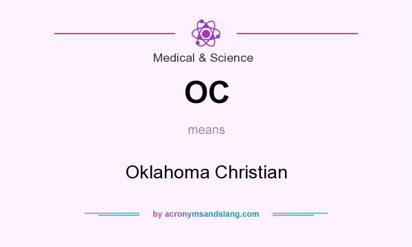 What does OC mean? It stands for Oklahoma Christian