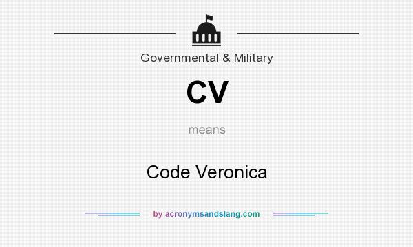 What does CV mean? It stands for Code Veronica