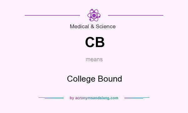 What does CB mean? It stands for College Bound