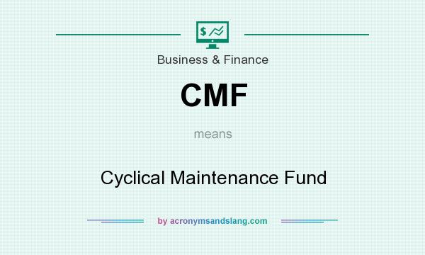 What does CMF mean? It stands for Cyclical Maintenance Fund