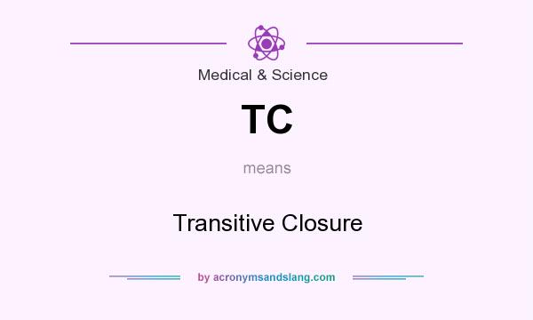 What does TC mean? It stands for Transitive Closure