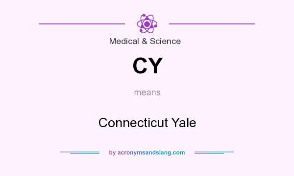 What does CY mean? It stands for Connecticut Yale