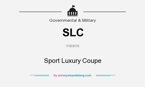 What does SLC mean? It stands for Sport Luxury Coupe