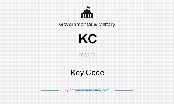 What does KC mean? It stands for Key Code