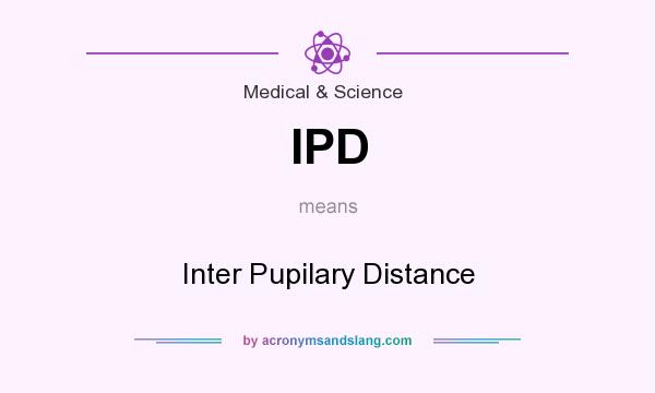 What does IPD mean? It stands for Inter Pupilary Distance