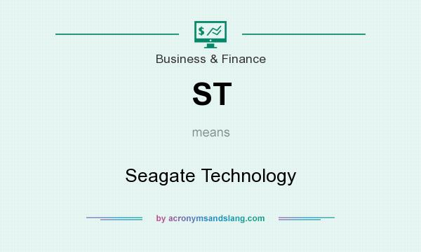 What does ST mean? It stands for Seagate Technology