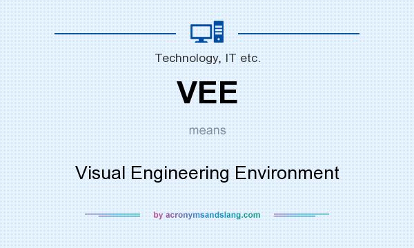 What does VEE mean? It stands for Visual Engineering Environment
