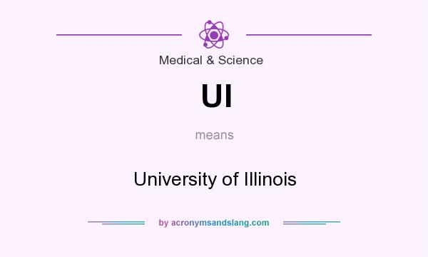 What does UI mean? It stands for University of Illinois