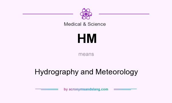 What does HM mean? It stands for Hydrography and Meteorology