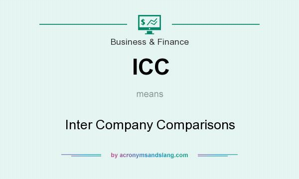 What does ICC mean? It stands for Inter Company Comparisons