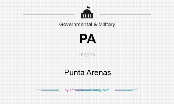 What does PA mean? It stands for Punta Arenas