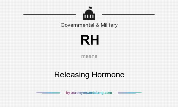 What does RH mean? It stands for Releasing Hormone