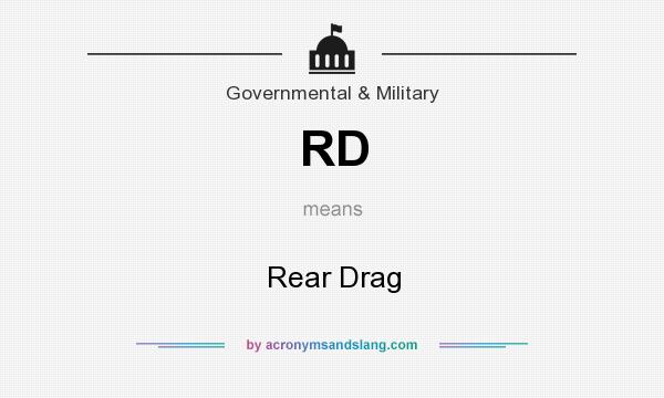 What does RD mean? It stands for Rear Drag