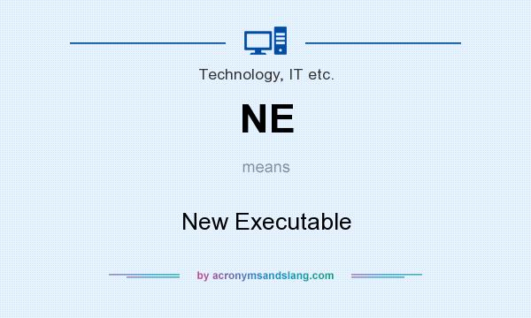 What does NE mean? It stands for New Executable