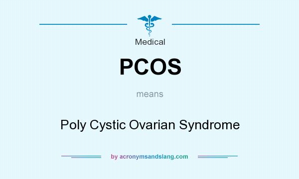 What does PCOS mean? It stands for Poly Cystic Ovarian Syndrome