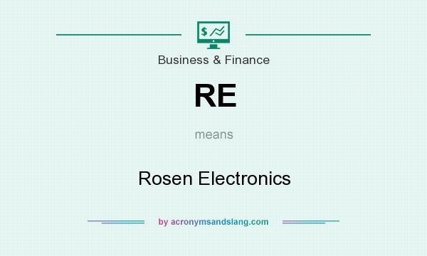 What does RE mean? It stands for Rosen Electronics